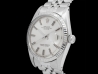 Rolex Datejust 36 Argento Jubilee Silver Lining Dial 1601 